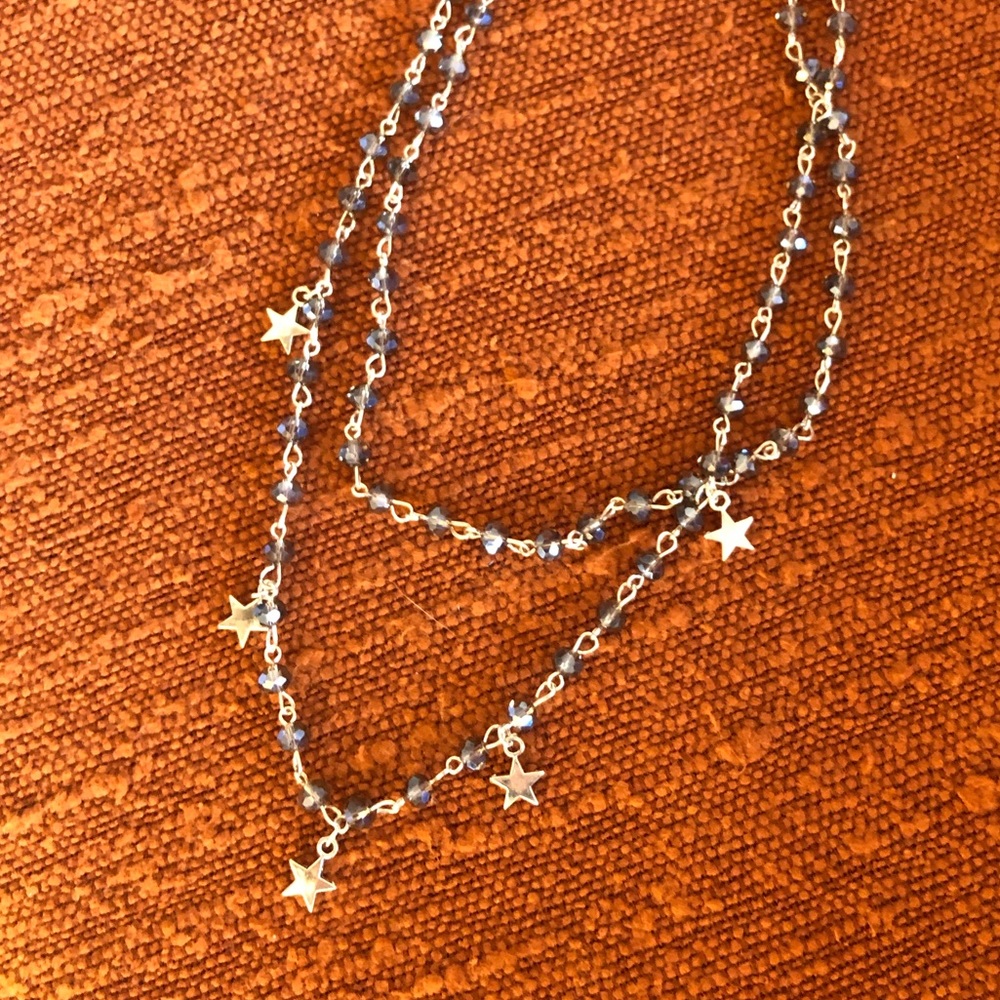 4th of July Layered Star Necklace